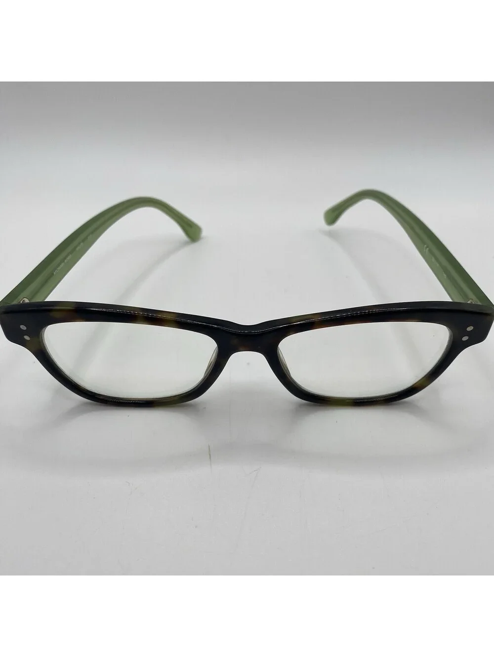 Michael Kors MK278 315 Green Tortoise Cat Eye Eyeglasses Frame 52-17-140
